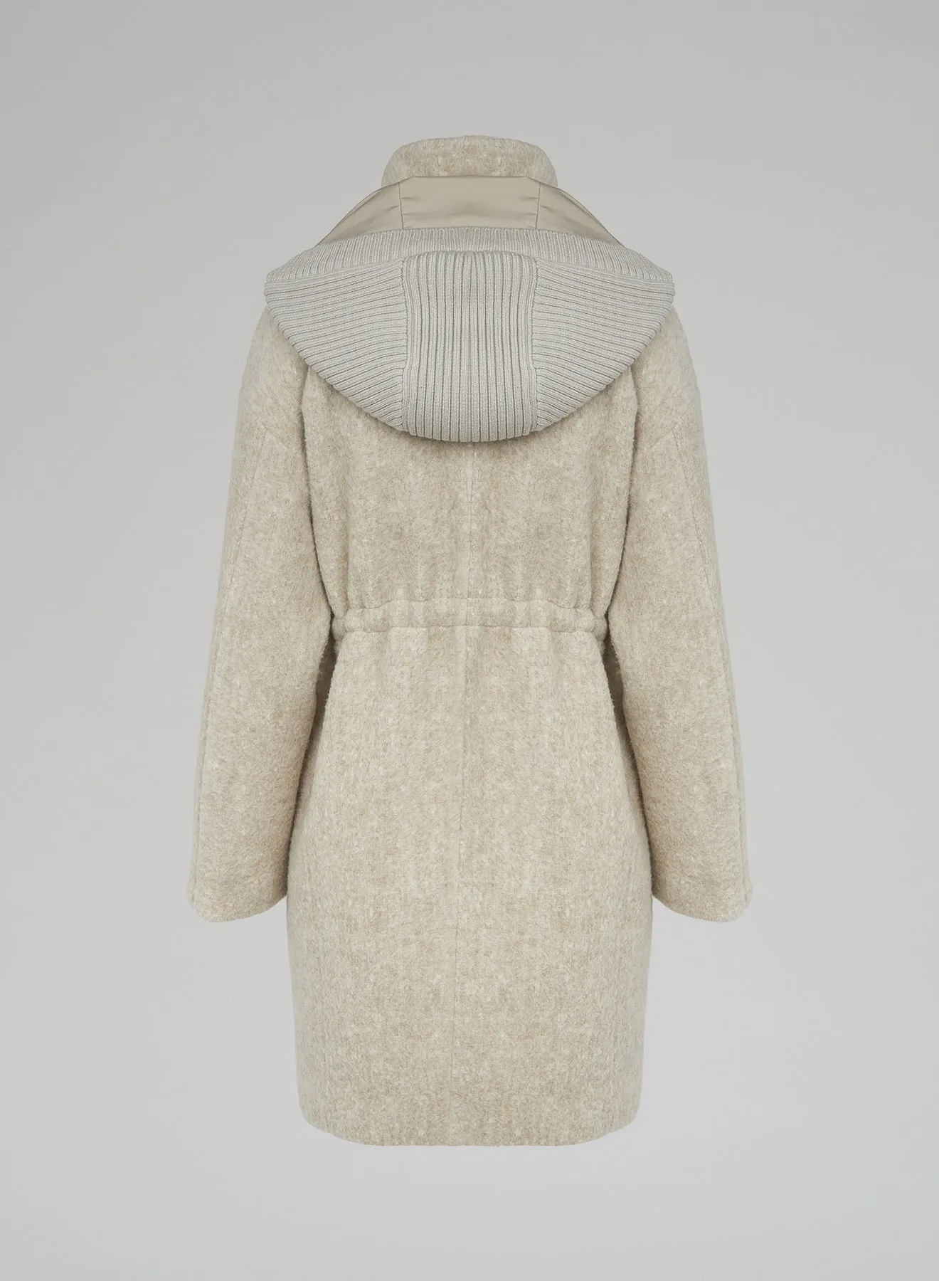 PARKA IN ALPACA E LANA
