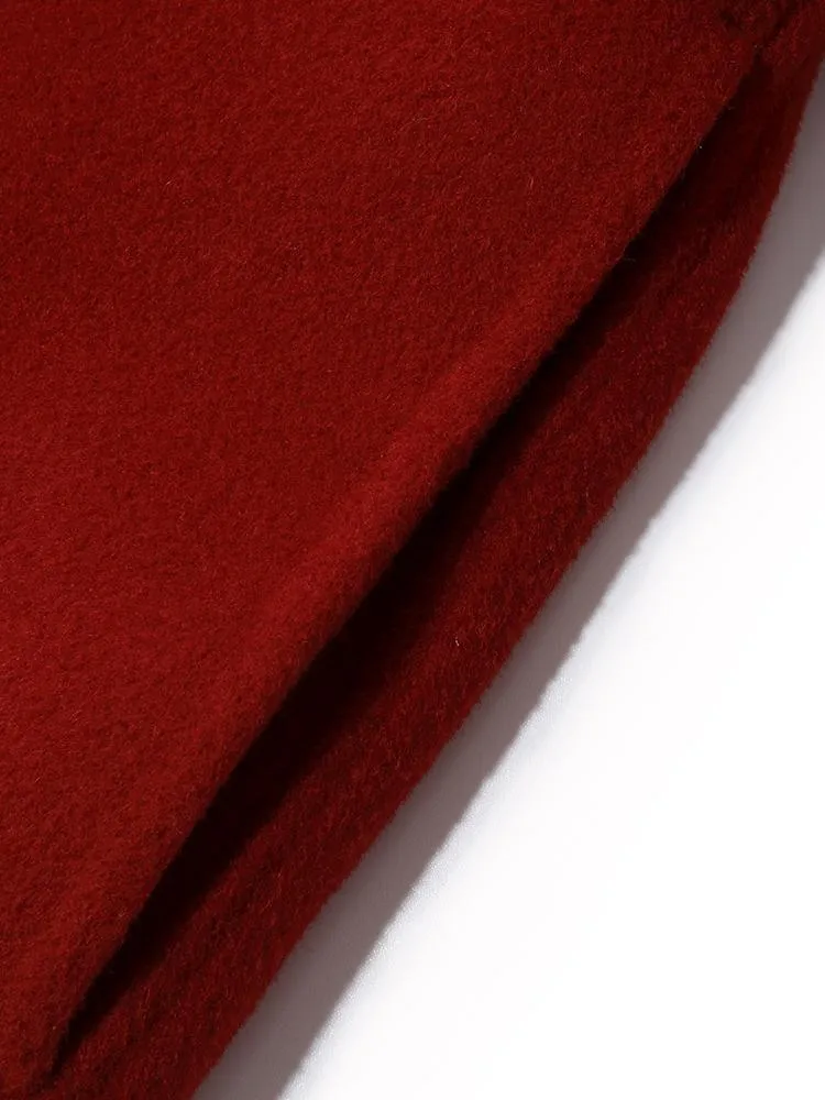 Tencel Wool Double-Faced Women Coat